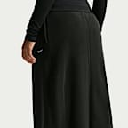 Nike One Women's Therma-FIT Mid-Rise Fleece Maxi Skirt