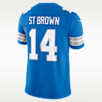 Jersey Nike Dri-FIT de la NFL Limited para hombre Amon-Ra St. Brown Detroit Lions