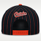 Gorra Nike de la MLB ajustable con estructura A-Frame para hombre Orioles de Baltimore Cooperstown Rise
