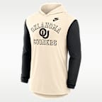 Oklahoma Legacy Men's Nike Dri-FIT College Long-Sleeve Hooded T-Shirt