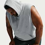 Nike N.A.C. Men's Dri-FIT Fleece Sleeveless Training Hoodie