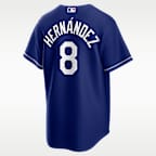 Enrique Hernández Los Angeles Dodgers Men's Nike MLB Replica Jersey