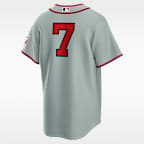 Trea Turner Philadelphia Phillies 2026 MLB at Field of Dreams Men's Nike MLB Stadium Jersey