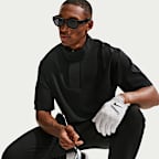 Playera cortavientos de golf de manga corta y ajuste holgado Dri-FIT para hombre Nike Tailored Performance