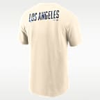 Playera Nike de la MLB para hombre Los Angeles Dodgers City Connect 2-Hit