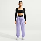 Nike One Women's Therma-FIT Mid-Rise Fleece Joggers