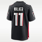 Jalon Walker Atlanta Falcons 2025 NFL Draft First Round Pick Men's Nike NFL Game Jersey