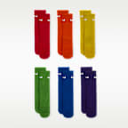 ナイキ エブリデイ キッズ クッションド クルー ソックス (6足)