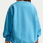 Nike Sportswear Sudadera oversize Studio de tejido Fleece para niños talla pequeña