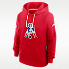 New England Patriots Alt Pack Women's Nike Dri-FIT NFL Pullover Hoodie