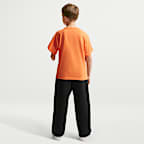Pants de básquetbol de tejido Fleece cepillado para niños talla grande Nike Standard Issue