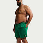 Shorts de playa o alberca de 18 cm con forro de ropa interior para hombre (personas altas y tallas grandes) Nike Swim Breaker Essential