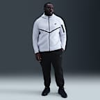 Chamarra Windrunner de tejido Fleece de cierre completo para hombre Nike Tech