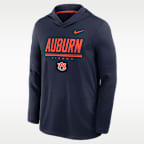 Auburn Sideline Men's Nike Dri-FIT College Long-Sleeve Hooded Top