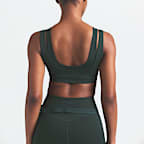 Bra de cuello en forma de U con doble tirante para mujer NikeSKIMS Matte