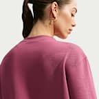 Nike Studio Fleece Sport Women's Dri-FIT Crew-Neck Sweatshirt