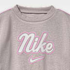 Nike Baby (12–24M) Juxta-Girl 2-Piece Bow Stripe Set