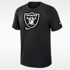 Las Vegas Raiders Slub Men's Nike Dri-FIT NFL T-Shirt