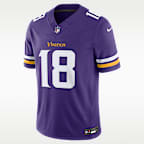 Jersey Nike Dri-FIT de la NFL Limited para hombre Justin Jefferson Minnesota Vikings
