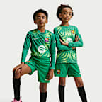 FC Barcelona 2026/27 Stadium Nike Dri-FIT replika fotballshorts til store barn (keeperdrakt)