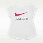 Nike Swoosh "Just Do It"-T-Shirt für Babys (12–24 M)