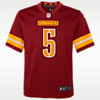 Jayden Daniels Washington Commanders Big Kids' Game Jersey