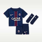 Paris Saint-Germain 2025/26 Stadium Home Baby/Toddler Nike Football Replica 3-Piece Kit