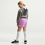 Shorts Dri-FIT para niña talla grande Nike Pro Fleece