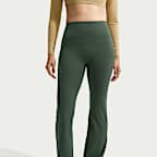 Nike Zenvy Women's High-Waisted Flared Leggings with No Front Seam