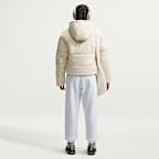Pants oversized de tiro alto con dobladillo para mujer Nike Studio Fleece Medium Weight