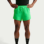 Shorts de correr Dri-FIT de 13 cm 2 en 1 para hombre Nike Stride
