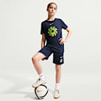 Short de foot Nike Erling Haaland Club Fleece pour ado