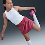 Skort Dri-FIT de tiro alto para niña talla grande Nike One