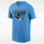 Playera Nike de la NFL para hombre Tennessee Titans Helmet Essential