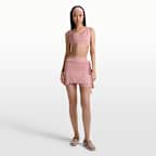 Brassière à encolure dégagée et double bretelle NikeSKIMS Matte pour femme