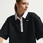 Nike Sportswear Women's Oversized Short-Sleeve Polo Top