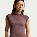 Nike Sportswear Chill Knit Women's Tight Short-Sleeve Ribbed Top