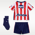 Conjunto de 3 piezas de futbol Nike Replica para bebé e infantil C.D. Guadalajara local Stadium 2026/27