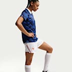 Shorts da calcio replica Nike Dri-FIT FFF 2026 Stadium da donna – Home
