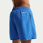 Nike Swim Breaker Pantalón corto de voleibol de 10 cm con malla interior - Niño