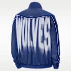 Minnesota Timberwolves Standard Issue Men's Basketball Woven Jacket