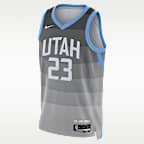 Lauri Markkanen Utah Jazz City Edition Men's Nike NBA Swingman Jersey