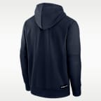 Atlanta Braves Authentic Collection Men's Nike Therma MLB Pullover Hoodie