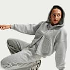 กางเกงขายาวแบบปล่อยชายเด็กหญิง Nike Sportswear Studio Fleece