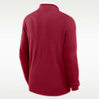 Oklahoma Courtside Men's Nike Dri-FIT College Half-Zip Top