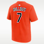 Jackson Holliday Baltimore Orioles Big Kid's Nike MLB T-Shirt