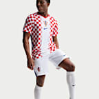 Pánské domácí autentické fotbalové tričko Nike Aero-FIT Chorvatsko 2026