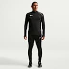 Pánská fotbalová tréninková mikina Dri-FIT Nike Strike s polovičním zipem