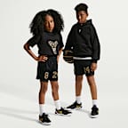 Shorts de básquetbol para niños talla grande Kobe