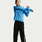 Pantalon 7/8 taille mi-haute Dri-FIT Nike Tempo pour pré-ado (fille)